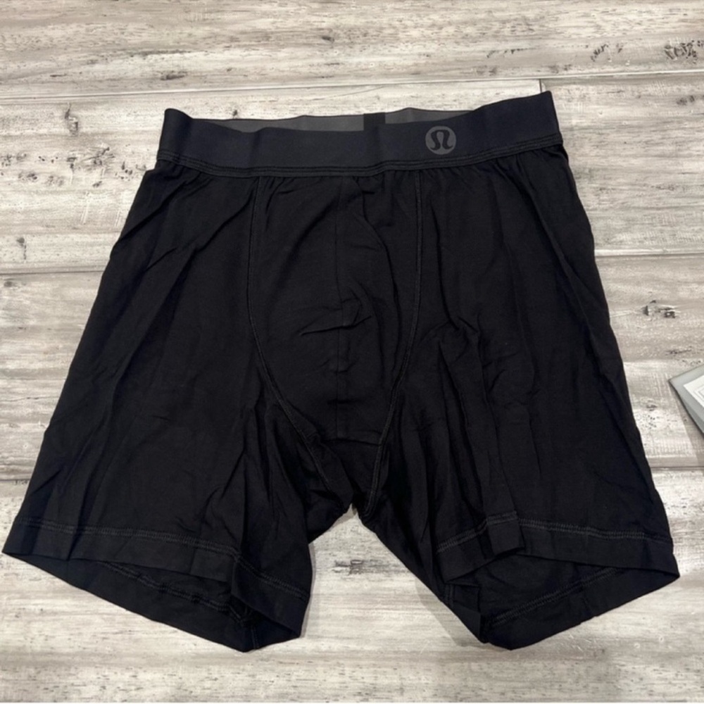 Lululemon Athletica Men's Black Always In Motion Boxer Briefs Small - Picture 7 of 7